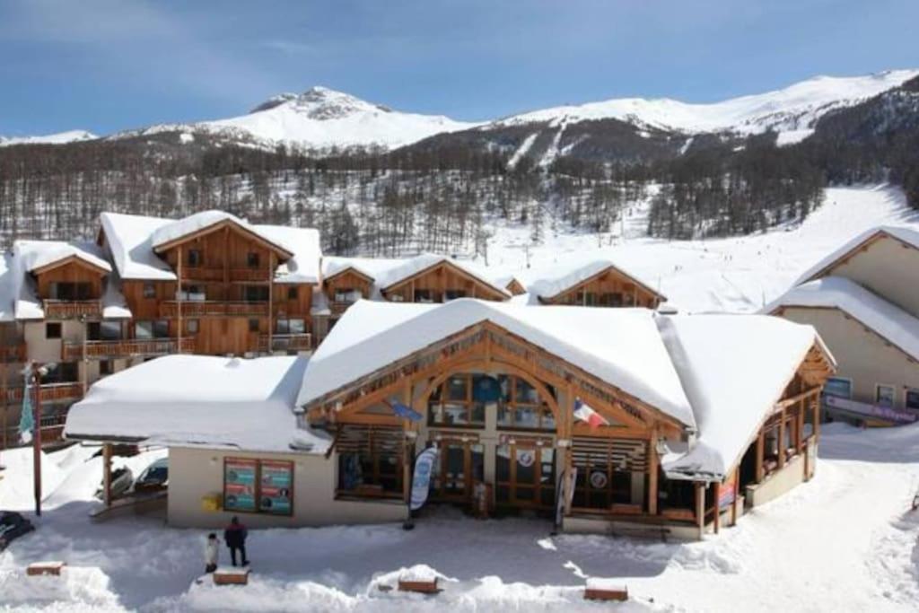 Appartement Duplex T3 6 Personnes Les Orres 1800 Tout Confort Pied Des Pistes ภายนอก รูปภาพ
